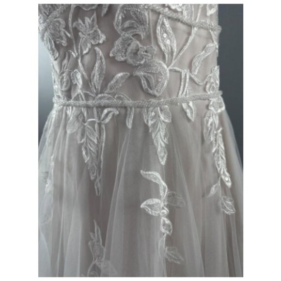 Rebecca Ingram 22RT538B01 Sz 10 Wedding Dress NWT - Picture 12 of 16